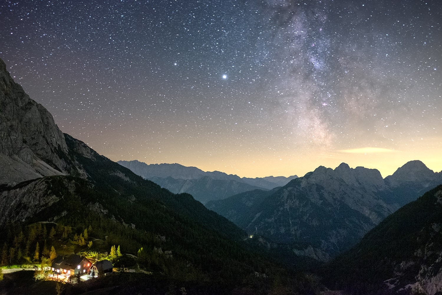 Slovenia Milky Way